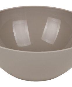 BOL MODELO ALBAHACA 950ML COLOR PIEDRA 17X7cm