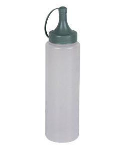 BOTELLA ACEITERA MODELO ALBAHACA  250 ML VERDE AGUA  5X20cm venta unitaria