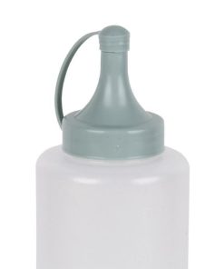 Alternative view of BOTELLA ACEITERA MODELO ALBAHACA 500 ML VERDE AGUA  6x23cm