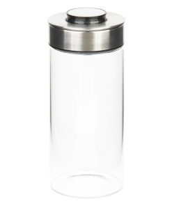 Alternative view of FRASCO BOROSILICATO+ACERO MODELO CICER 1300ML 22.5 X 10  CM