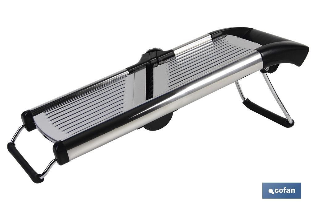 MANDOLINA DE ACERO INOX. 41,8X16,5X6,5 CM 3 MANDOLINA DE ACERO INOX. 41,8X16,5X6,5 CM - Imagen 3