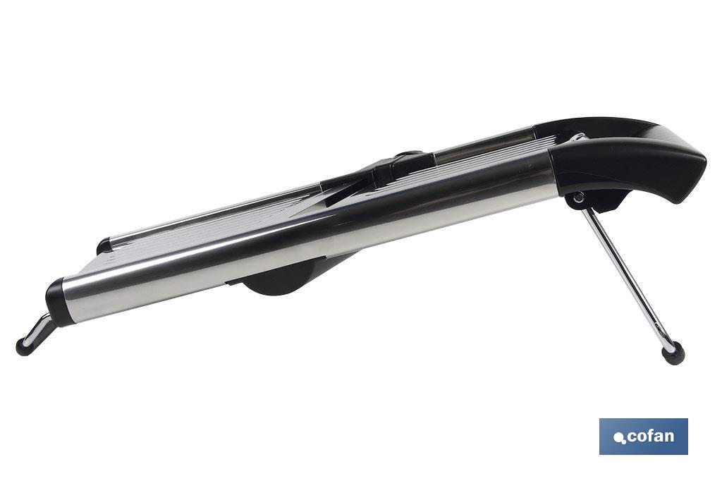 MANDOLINA DE ACERO INOX. 41,8X16,5X6,5 CM 4 MANDOLINA DE ACERO INOX. 41,8X16,5X6,5 CM - Imagen 4
