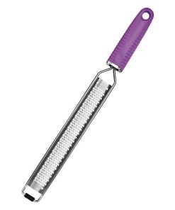 RALLADOR MANUAL DE ACERO INOX. MODELO VERGINI 39 X 3.5 CM