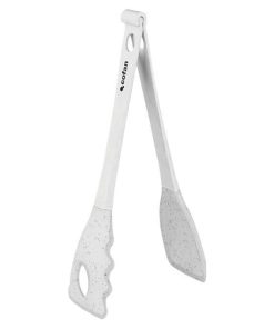 PINZAS DE NYLON Y SILICONA BLANCA MODELO BACH 28 CM