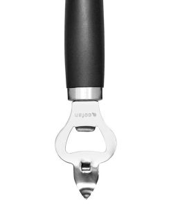 ABRIDOR DE BOTELLAS NEGRO MODELO SENA 18,5 CM