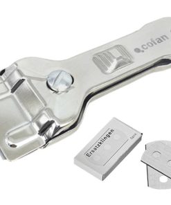 RASQUETA DE VITROCERÁMICA INOX. MODELO SENA 13,5 X 4,5 CM