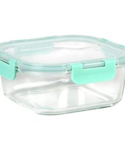 SET DE 2 RECIPIENTES DE BOROSILICATO MODELO AGATHA 520 ML - 800 ML