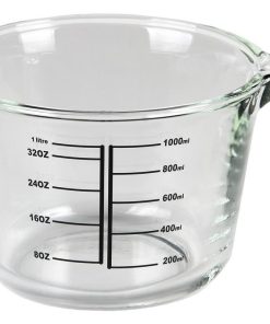 JARRA MEDIDORA DE VIDRIO BOROSILICATO 1 L MODELO BARITINA