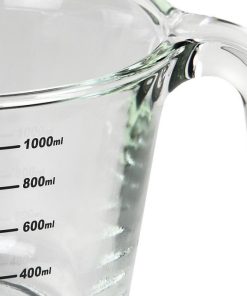 Alternative view of JARRA MEDIDORA DE VIDRIO BOROSILICATO 1 L MODELO BARITINA