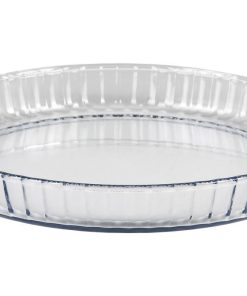 FUENTE REDONDA DE VIDRIO BOROSILICATO MODELO BARITINA 1600 ML