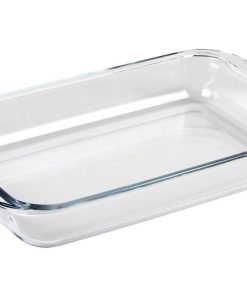 Alternative view of SET DE 3 FUENTES RECTANGULARES DE VIDRIO BOROSILICATO MODELO BARITINA 1600ML-2200ML-3000ML