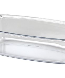 Alternative view of FUENTE OVAL ALARGADA DE VIDRIO BOROSILICATO MODELO BARITINA 1800 ML