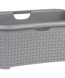 CESTA MULTIUSOS CREMA 59 X 38 X 26 CM