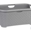CESTA MULTIUSOS GRIS 59 X 38 X 26 CM 6 CESTA MULTIUSOS GRIS 59 X 38 X 26 CM