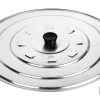 TAPA C/DESVAPO  ALUMINIO 24 cm venta unitaria