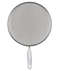 TAPA ANTISALPICADURAS EN MALLA DE ACERO INOXIDABLE 29 CM