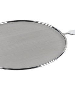 Alternative view of TAPA ANTISALPICADURAS EN MALLA DE ACERO INOXIDABLE 29 CM