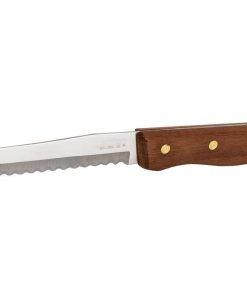 Alternative view of PACK 3 CUCHILLOS DE MADERA HOJA 10 cm