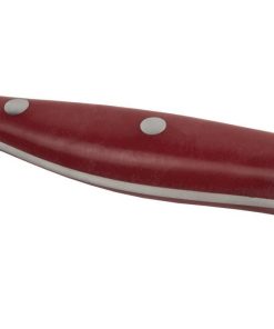 CUCHILLO VERDURAS HOJA13cm MODELO AGUACEJO ROJO