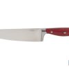 CUCHILLO COCINA HOJA 17cm MODELO AGUACEJO ROJO
