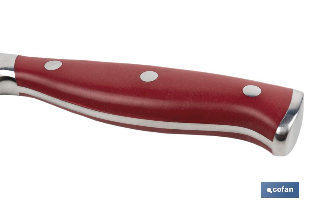 CUCHILLO PANERO HOJA 21cm MODELO AGUACEJO ROJO 4 CUCHILLO PANERO HOJA 21cm MODELO AGUACEJO ROJO - Imagen 4
