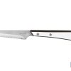 PACK 3 CUCHILLO CHULETERO  MICRODENTADO HOJA 10cm  MODELO GULASH BLANCO