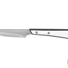 PACK 3 CUCHILLO DE MESA CON FILO HOJA 10cm  MODELO GULASH BLANCO