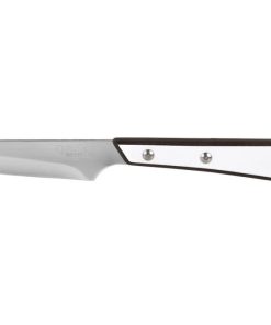 PACK 3 CUCHILLO DE MESA CON FILO HOJA 10cm  MODELO GULASH BLANCO