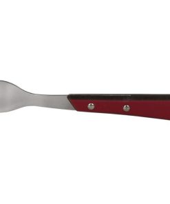 PACK 3 TENEDORES CHULETEROS MODELO GULASH ROJO