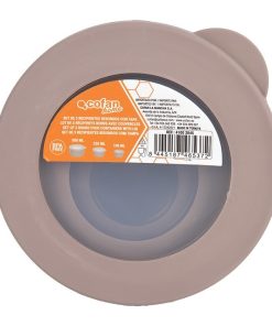 Alternative view of SET DE 3 RECIPIENTES REDONDOS CON TAPA 100 ML, 250 ML, 500 ML