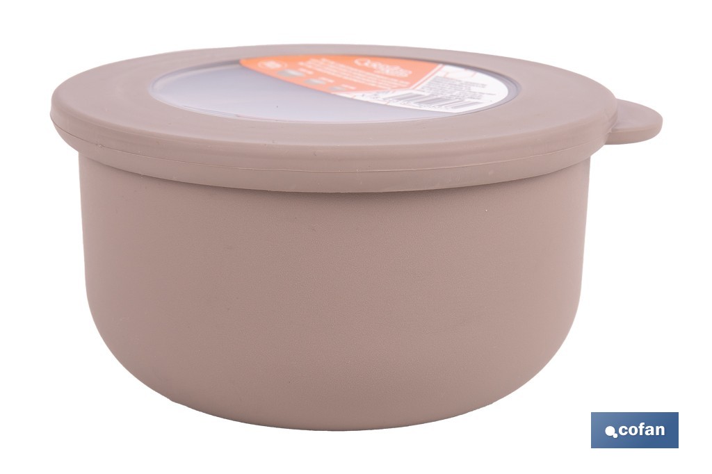 SET DE 3 RECIPIENTES REDONDOS CON TAPA 100 ML, 250 ML, 500 ML 3 SET DE 3 RECIPIENTES REDONDOS CON TAPA 100 ML, 250 ML, 500 ML - Imagen 3