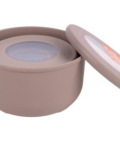 SET DE 3 RECIPIENTES REDONDOS CON TAPA 100 ML, 250 ML, 500 ML 7 SET DE 3 RECIPIENTES REDONDOS CON TAPA 100 ML, 250 ML, 500 ML