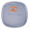 SET DE 7  FIAMBRERAS CUADRADAS 220/350/600/1200/2000/2700/3600 ML