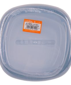 SET DE 7  FIAMBRERAS CUADRADAS 220/350/600/1200/2000/2700/3600 ML