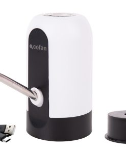 DISPENSADOR DE AGUA PARA GARRAFAS RECARGABLE USB 6.9 X12.3 CM