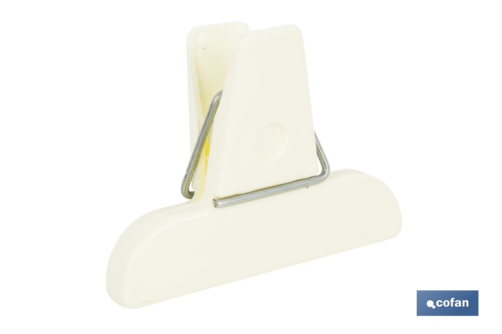 PACK DE 2 PINZAS PARA CERRAR BOLSAS DE COMIDA 7,5 X 5,5 CM 2 PACK DE 2 PINZAS PARA CERRAR BOLSAS DE COMIDA 7,5 X 5,5 CM - Imagen 2