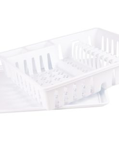 ESCURREPLATOS CON BANDEJA BLANCO 48 X 38,5 X 9.5 CM 7 ESCURREPLATOS CON BANDEJA BLANCO 48 X 38,5 X 9.5 CM