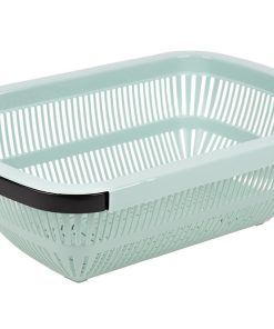 ESCURRIDOR RECTANGULAR EXTENSIBLE VERDE 50,5 X 24,5 X 11,5 CM