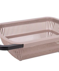 Alternative view of ESCURRIDOR RECTANGULAR EXTENSIBLE MARRÓN 50,5 X 24,5 X 11,5 CM
