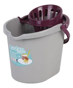 CUBO ESCURRIDOR 14L.MORADO