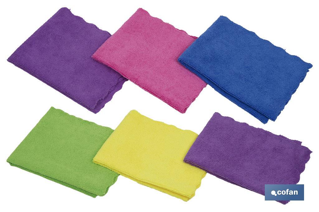 PACK DE 3 BAYETAS DE MICROFIBRA 40X30cm 3 PACK DE 3 BAYETAS DE MICROFIBRA 40X30cm - Imagen 3