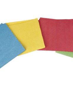 Alternative view of PACK DE 4 BAYETAS DE ALTA CALIDAD AZUL, ROJO, AMARILLO , VERDE 38 X 35 CM