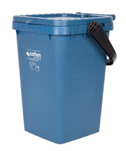 CONTENEDOR AZUL PARA PAPEL-CARTON 25L.