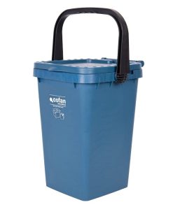 CONTENEDOR AZUL PARA PAPEL-CARTON 25L.