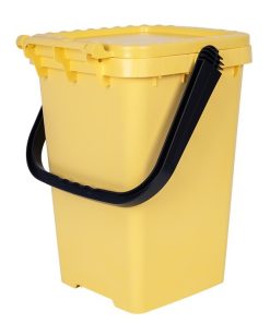 CONTENEDOR AMARILLO PARA PLASTICOS-LATAS, 25L.