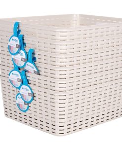 Alternative view of CESTA  MULTIUSOS 12L 36X28X13.5 cm BEIGE