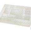 SET ORGANIZADOR COSMETIC 30X23X8cm TRANSPARENTE