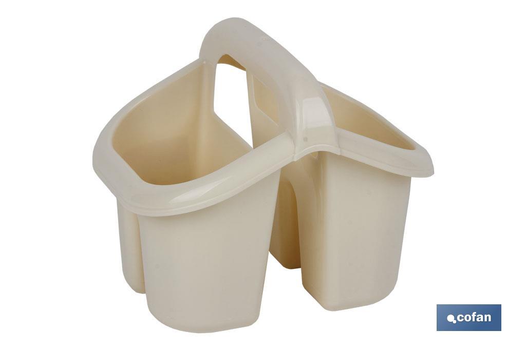 ESCURRECUBIERTOS CON ASA BEIGE 19.5X15.5X16cm 1 ESCURRECUBIERTOS CON ASA BEIGE 19.5X15.5X16cm