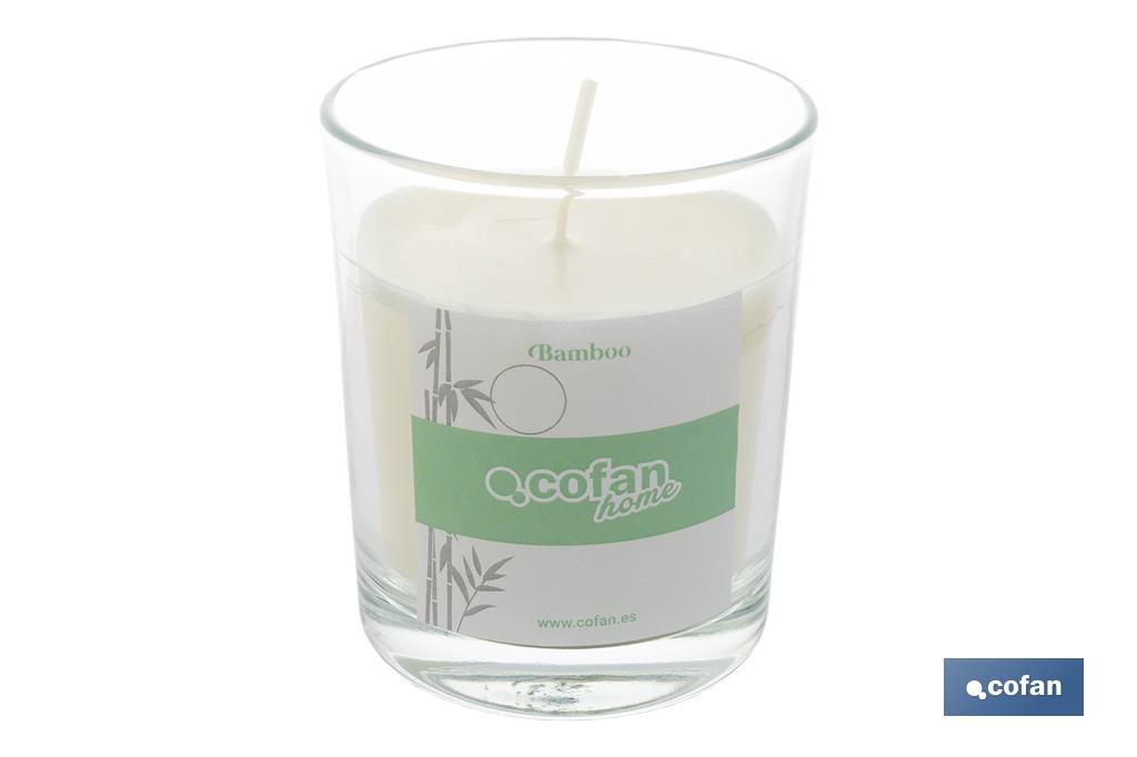 VELA AROMATICA DE CERA VEGETAL BAMBOO 125 Gventa unitaria 1 VELA AROMATICA DE CERA VEGETAL BAMBOO 125 Gventa unitaria
