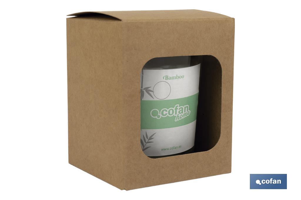 VELA AROMATICA DE CERA VEGETAL BAMBOO 125 Gventa unitaria 2 VELA AROMATICA DE CERA VEGETAL BAMBOO 125 Gventa unitaria - Imagen 2